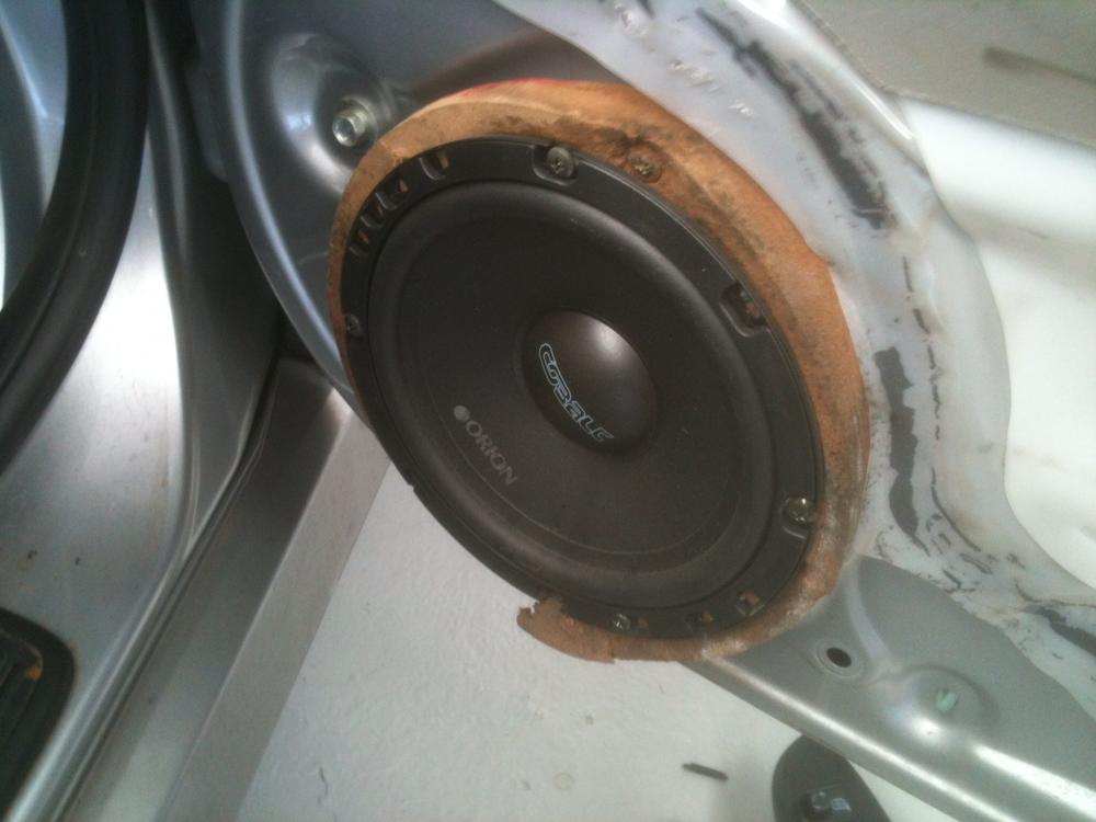 Water damaged car speaker