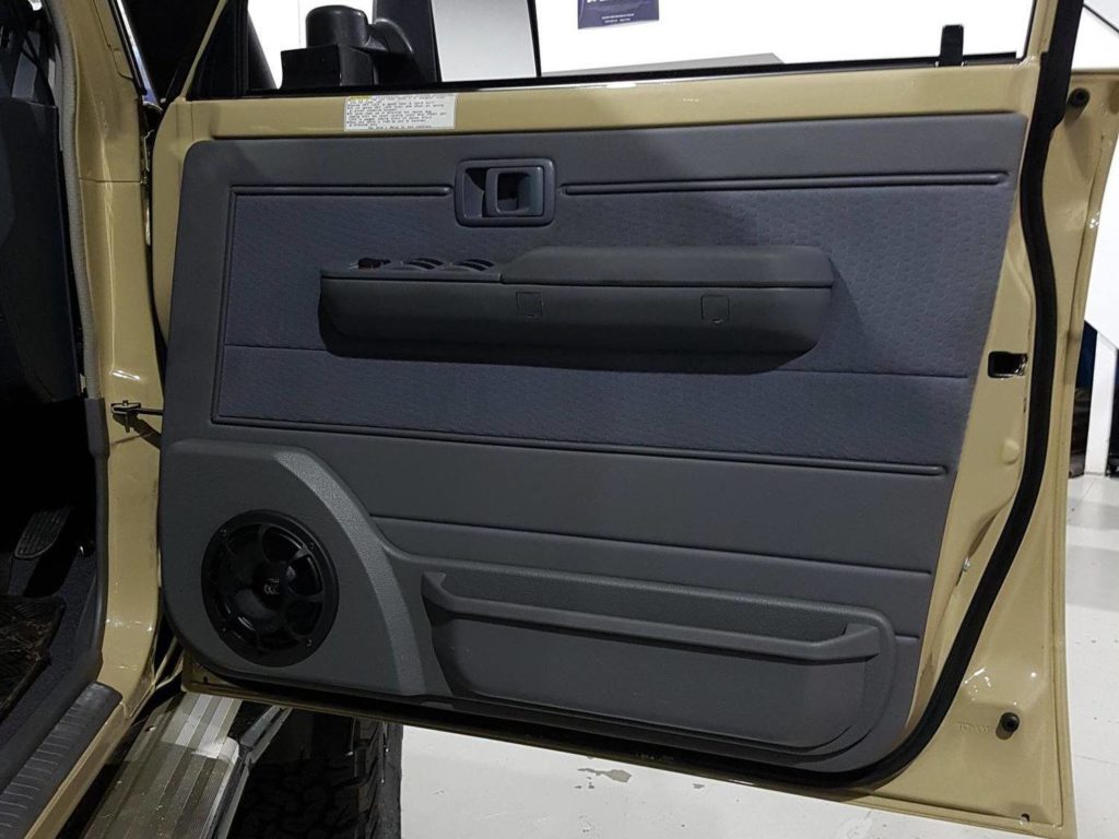 Toyota Landcruiser 70s Custom Door Pod Installation Front