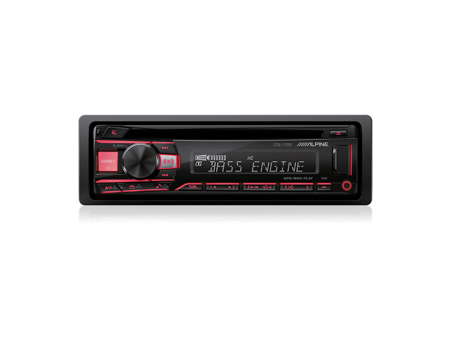 Alpine CDE170E Performance Car Audio Visual