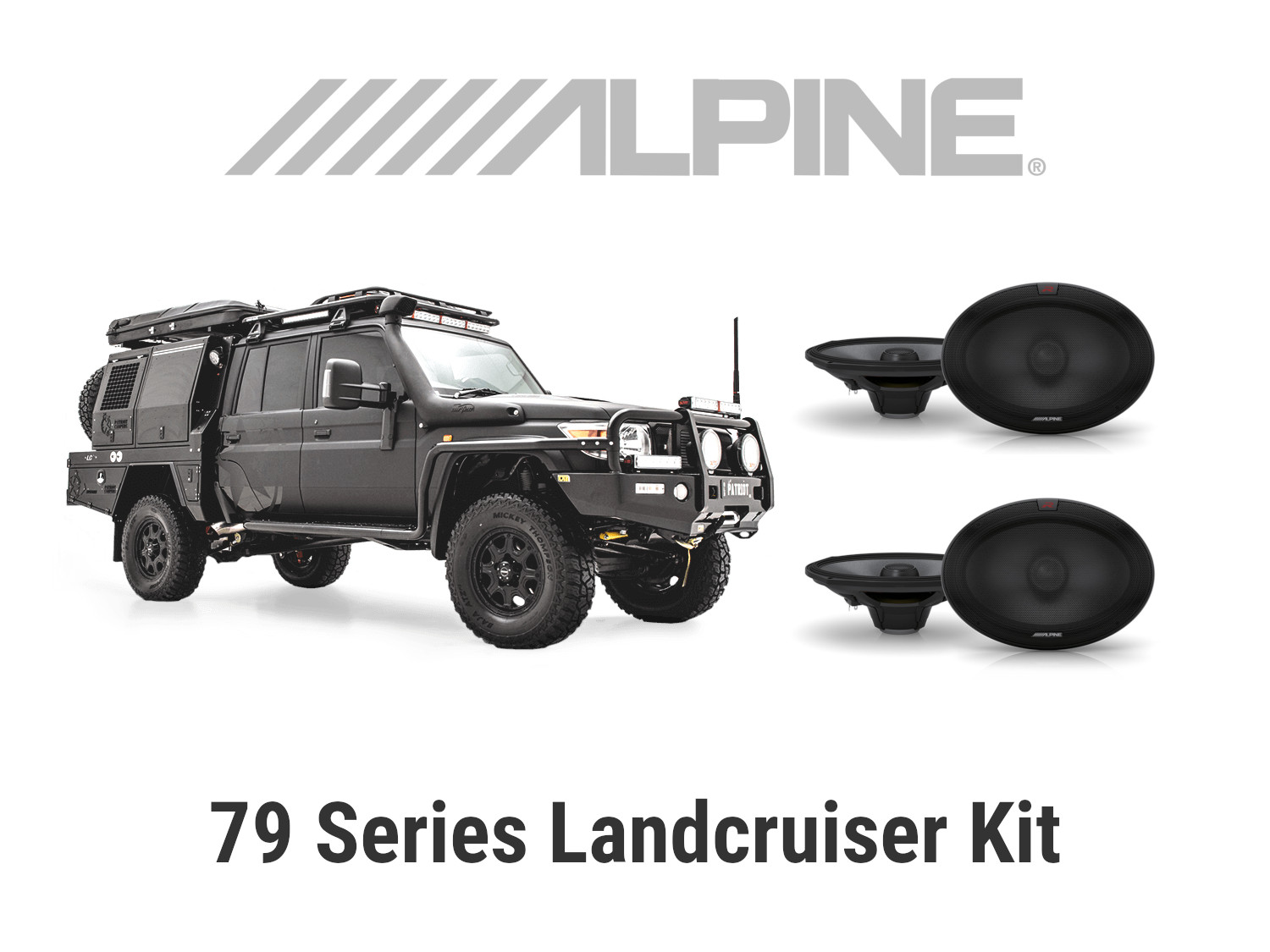 Landcruiser Audio Upgrade Kit Melbourne Alpine