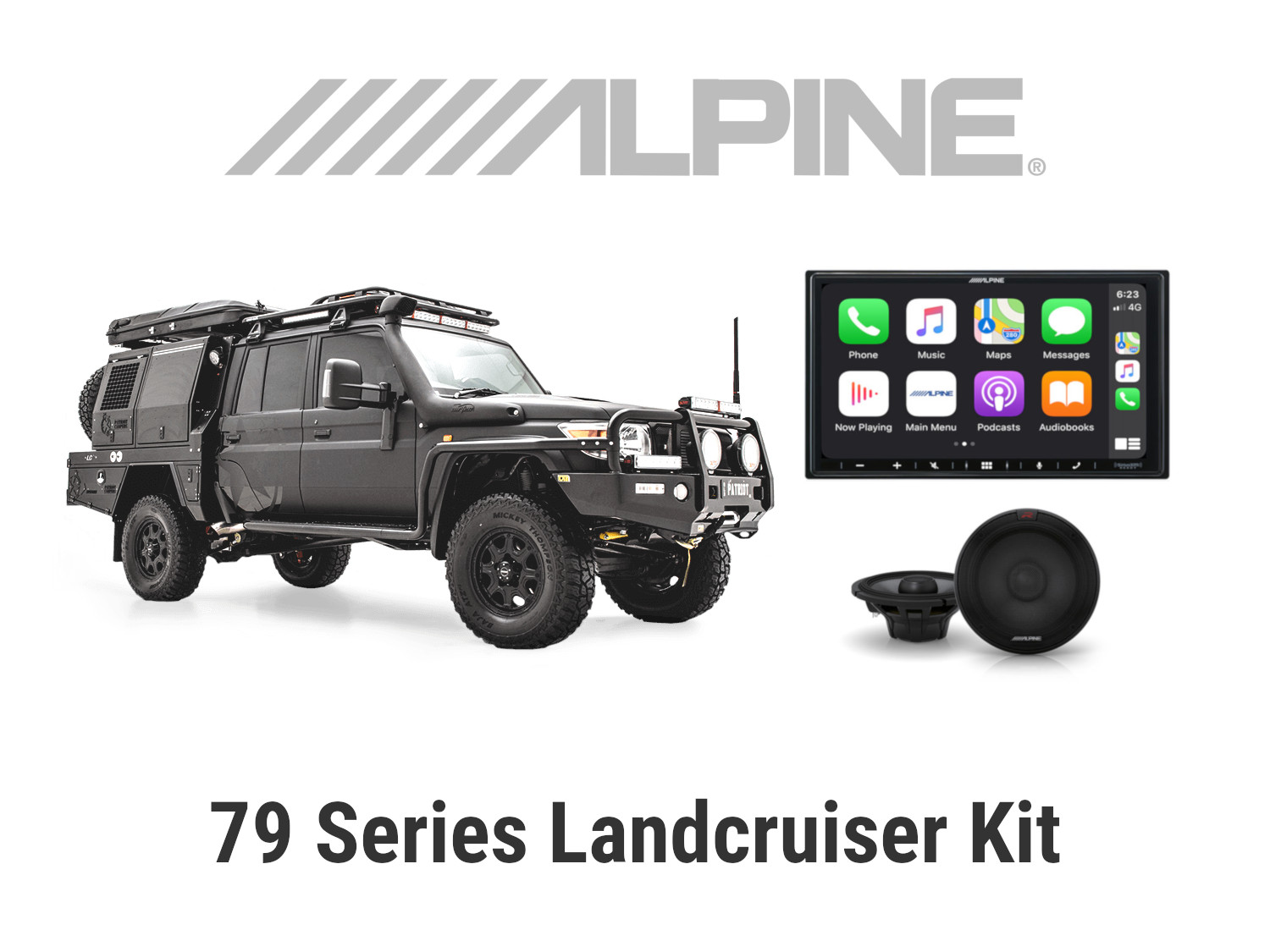Landcruiser Carplay, Android Upgrade Kit Melbourne Alpine